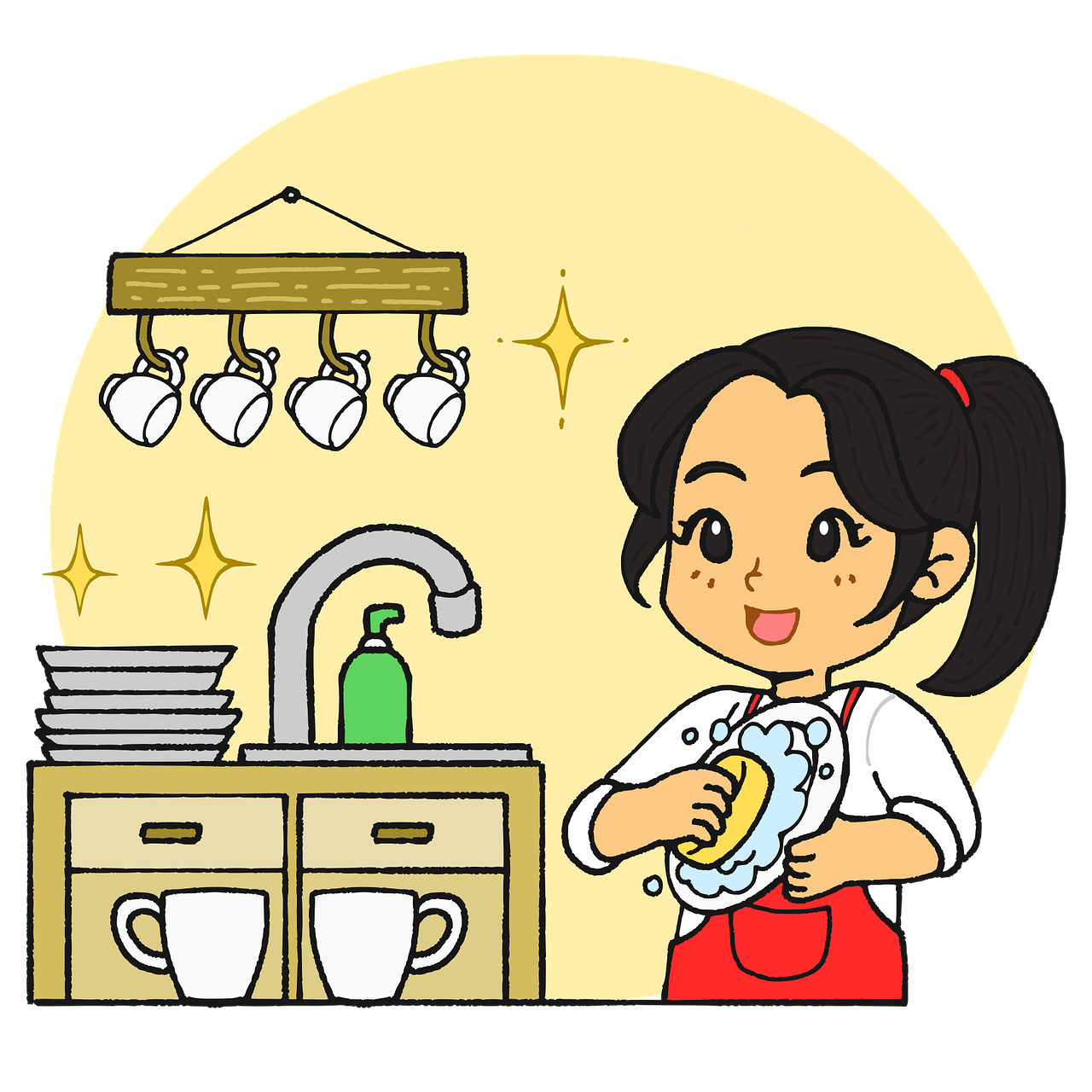 お話と家事で、快適な生活空間を提供します